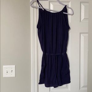 High Neck Romper